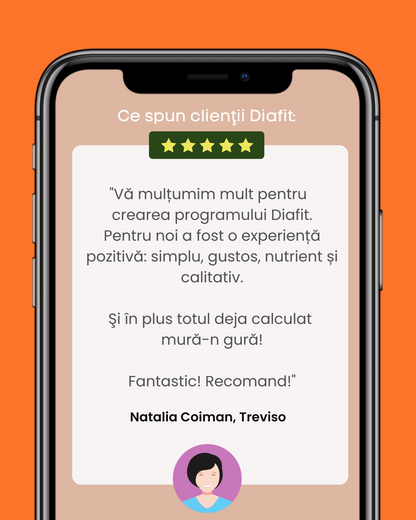 Plan Diabet Copii + Carte 101 Rețete